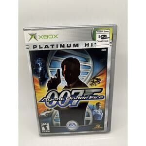 James Bond 007 in Agent Under Fire (Microsoft Xbox, 2002) Complete - TESTED